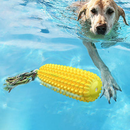 Tough Corn Stick Pet Chew Toy, Squeaky, Durable Toy for Dogs to Promote Healthy Chewing