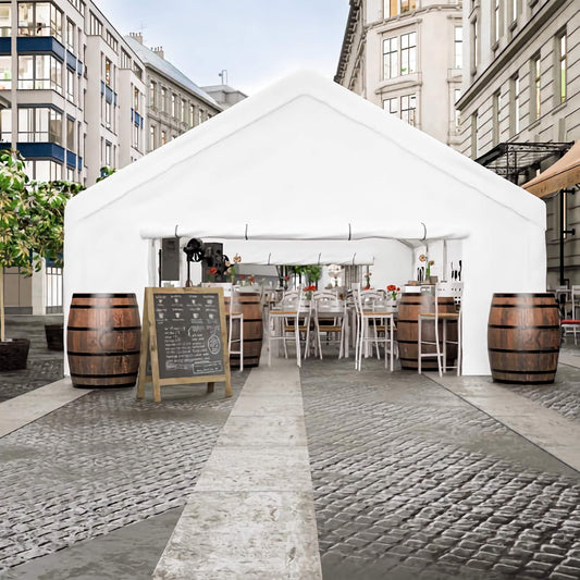 20x32ft. Heavy Duty Party Tent, Large Wedding/Event Canopy Gazebo with 3 Storage Bags, Removable Sidewalls