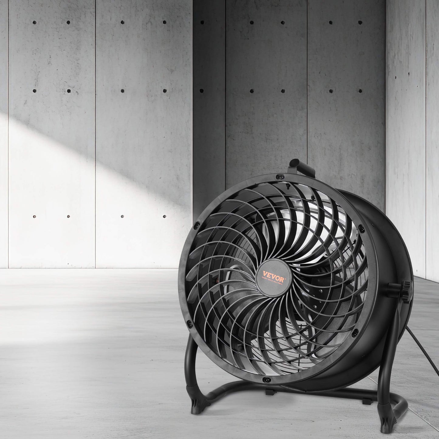 VEVOR 14in. High-Velocity Portable Industrial Fan, Adjustable Tilt and 3 Speeds for Maximum Airflow