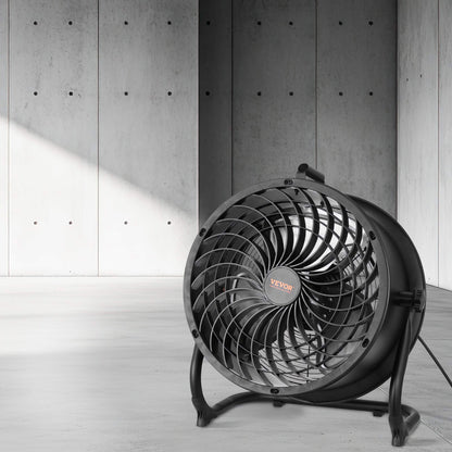 VEVOR 14in. High-Velocity Portable Industrial Fan, Adjustable Tilt and 3 Speeds for Maximum Airflow