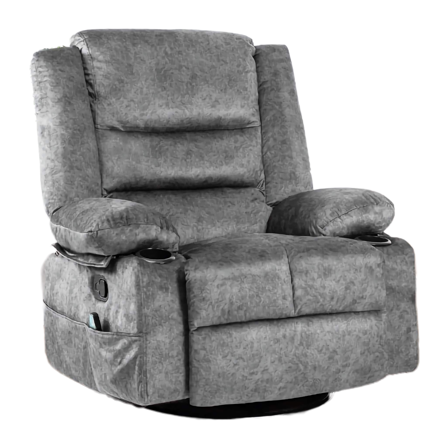 Massage and Heated Reclining Lounge Chair, Adjustable Padded Sofa for Ultimate Comfort and Relaxation