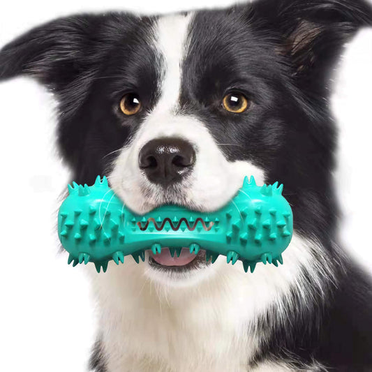 Oral Cleaning Pet Chew Toy, Durable Rubber Molar Stick Bone for Dental Health and Chewing Fun