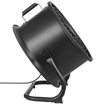 VEVOR 14in. High-Velocity Portable Industrial Fan, Adjustable Tilt and 3 Speeds for Maximum Airflow