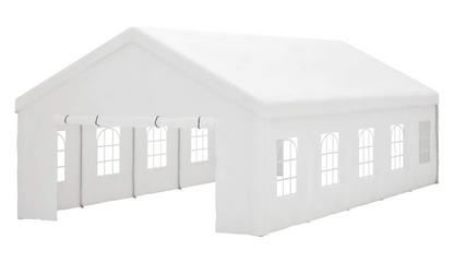 16x32ft. Heavy-Duty Gazebo Party Tent, Event Shelter with 3 Storage Bags and Removable Sidewalls