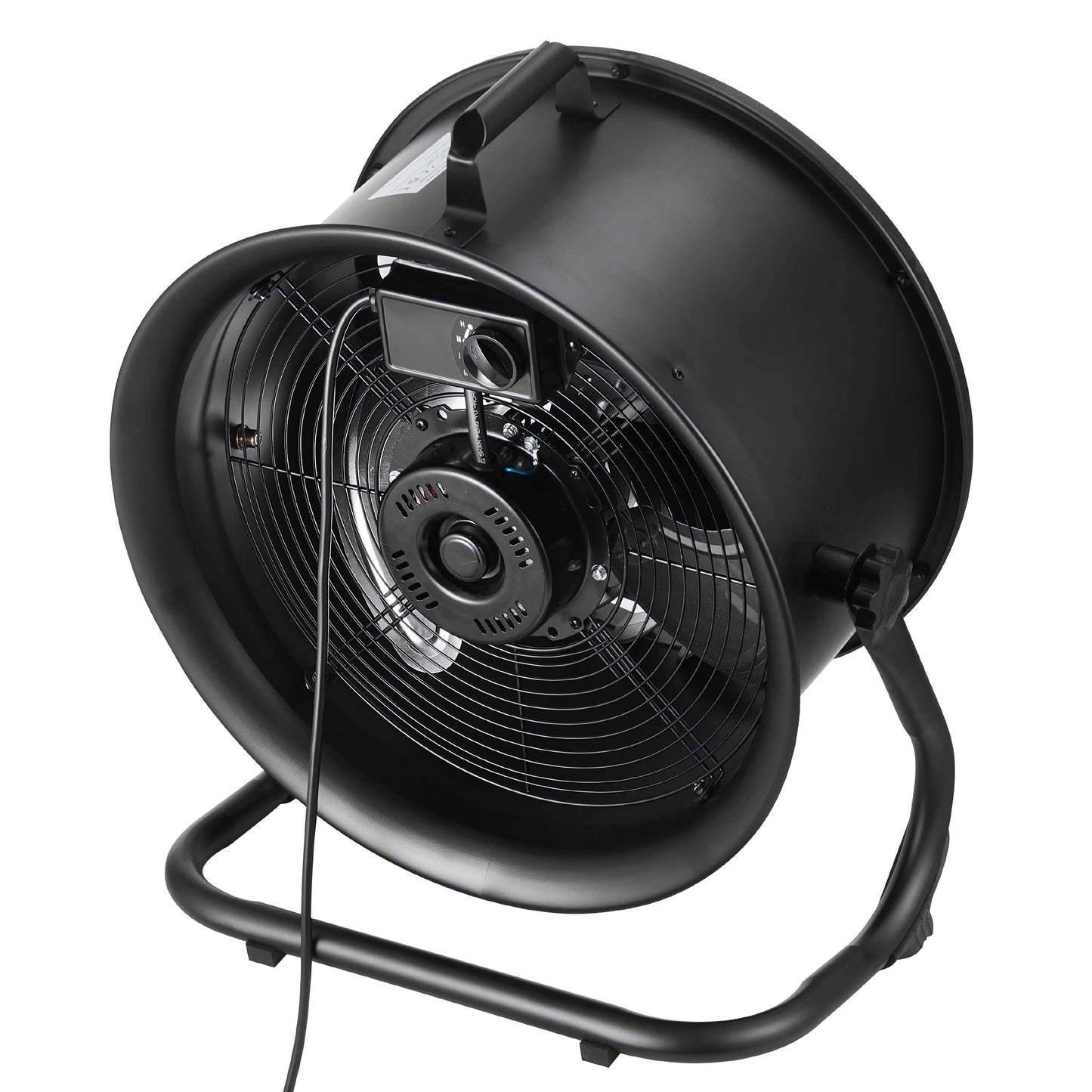 VEVOR 14in. High-Velocity Portable Industrial Fan, Adjustable Tilt and 3 Speeds for Maximum Airflow