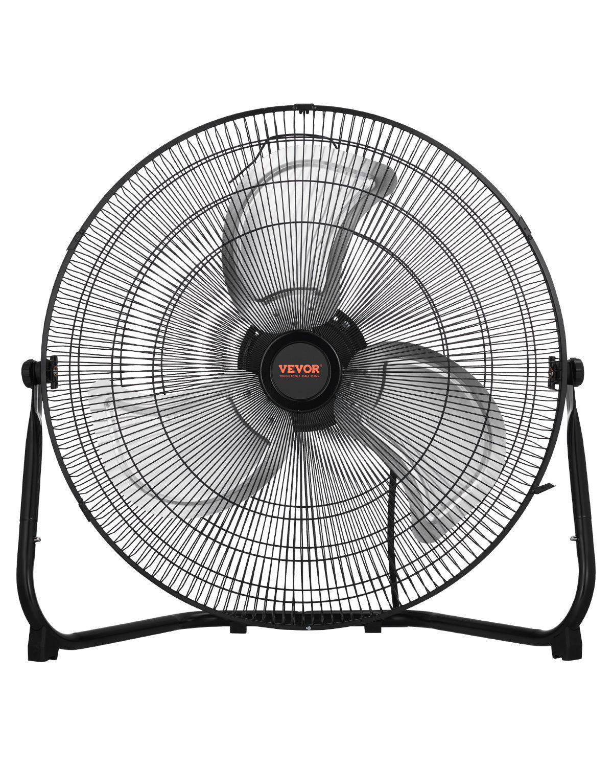 VEVOR 20in. High-Velocity Portable Industrial Fan, 3 Adjustable Speeds and 360° Tilt for Maximum Airflow