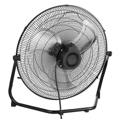 VEVOR 20in. High-Velocity Portable Industrial Fan, 3 Adjustable Speeds and 360° Tilt for Maximum Airflow