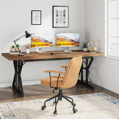 70.8in. Large Modern Home/Office Executive Desk