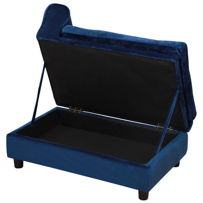 PawHut Luxury Small Dog Sofa Bed, Comfortable Modern Pet Furniture with Hidden Storage for Toys and Accessories