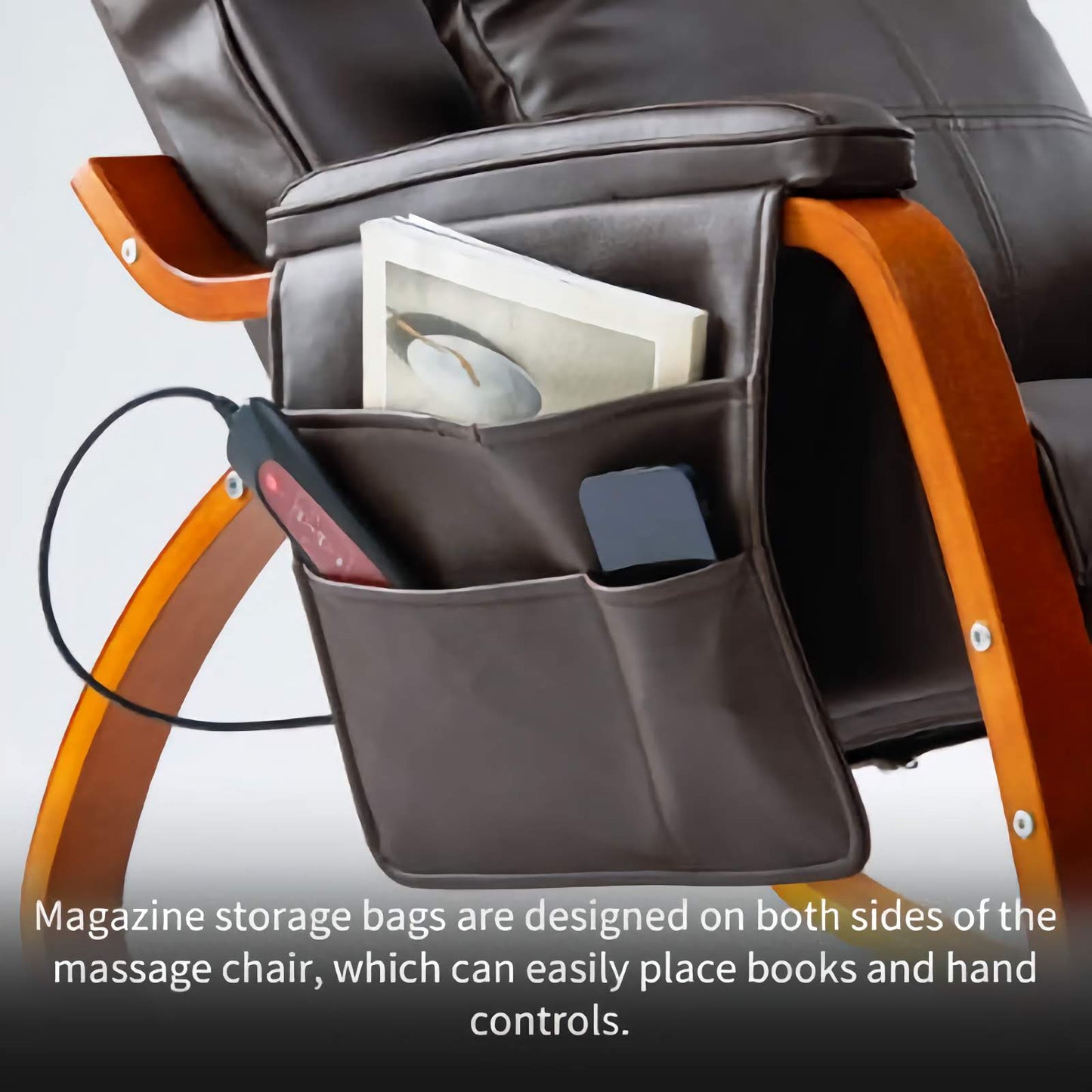 Massage and Heated Rocking Chair, Ergonomic Relaxation Chair for Ultimate Comfort and Stress Relief