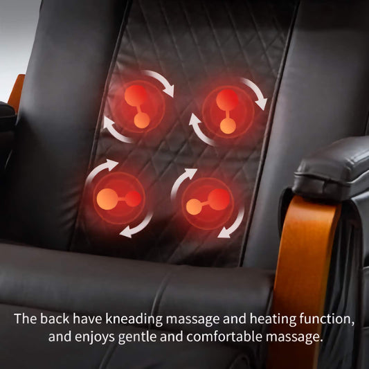 Massage/Heated Relaxing Ergonomic Rocking Chair, Comfortable Function