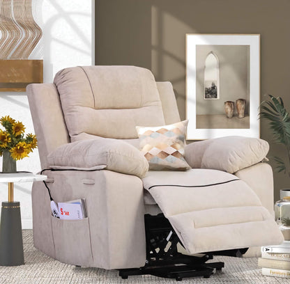 Massage and Heated Power Lift Reclining Sofa Chair, Ultimate Comfort and Easy Lift Function